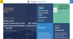 Desktop Screenshot of febsociety.org
